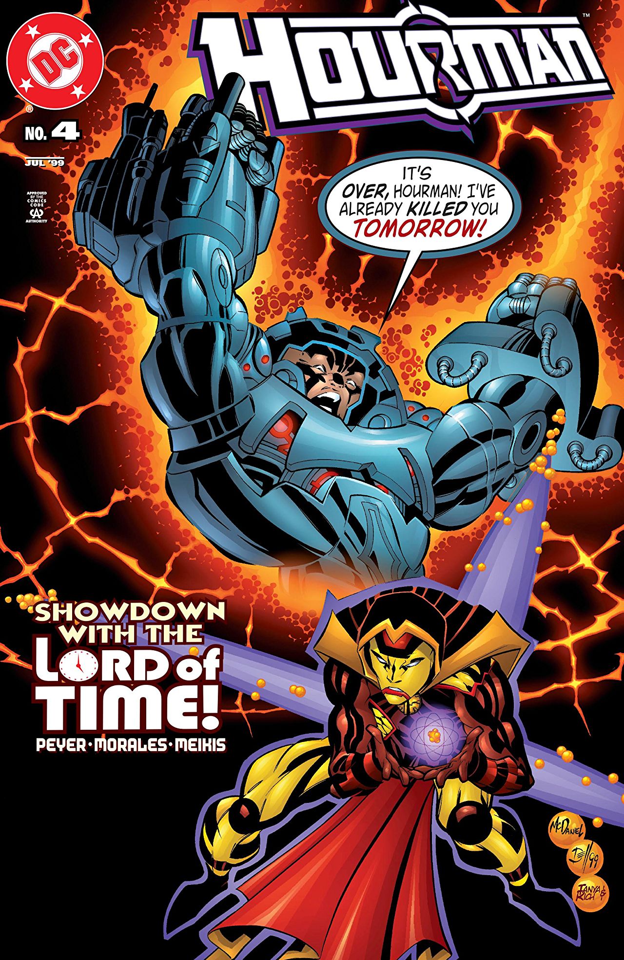 Hourman #4 cover