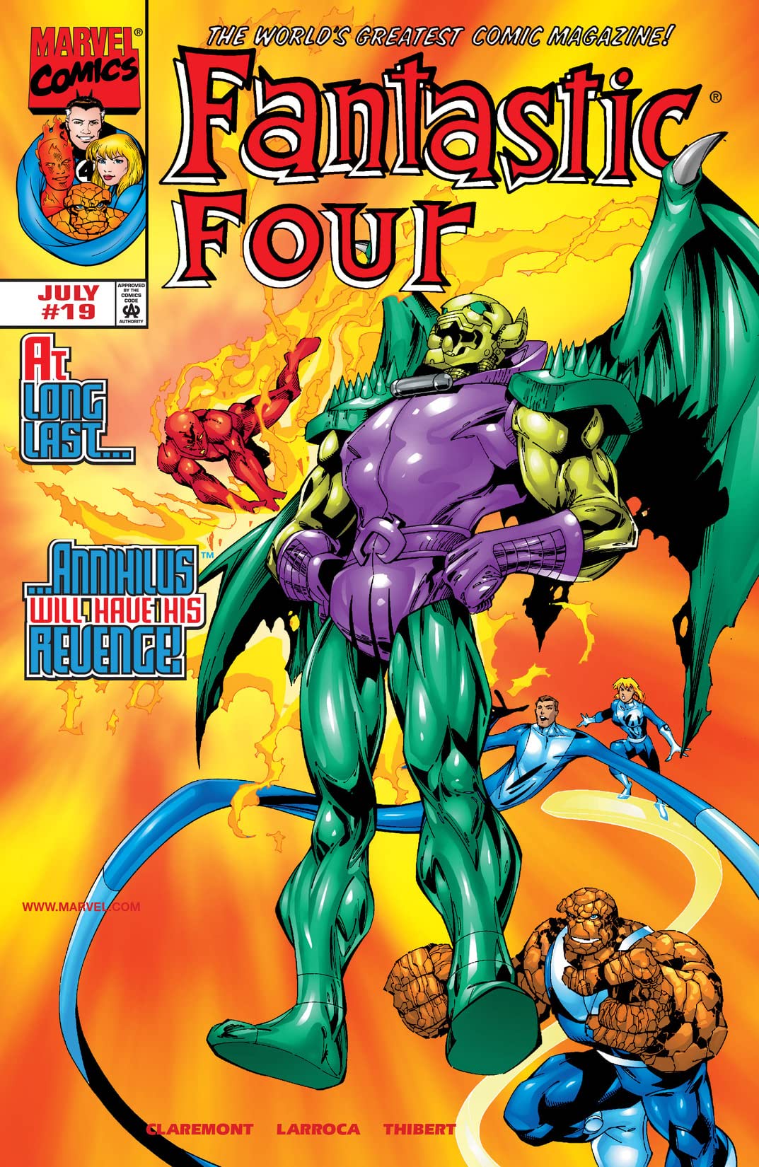 Fantastic Four #19 cover