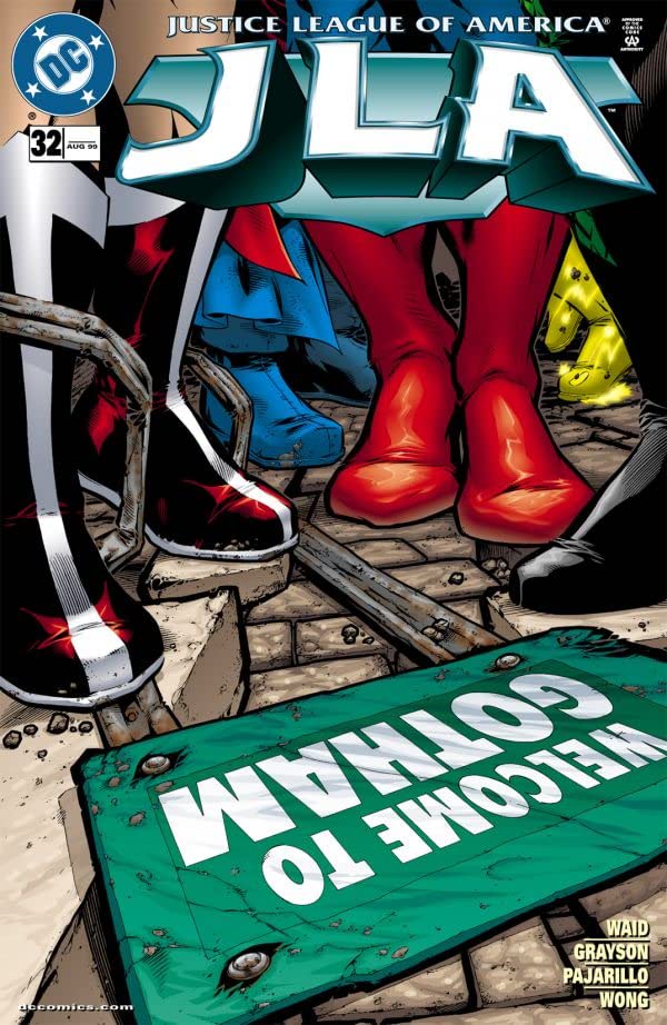 JLA #32 cover