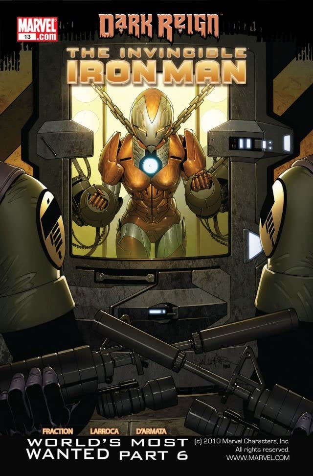 Invincible Iron Man #13 cover