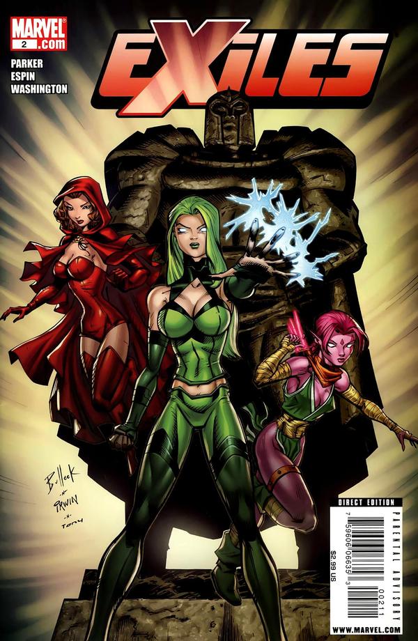 Exiles #2 cover