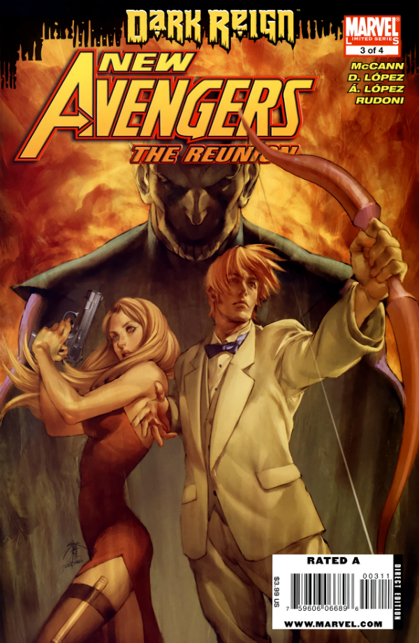 New Avengers: The Reunion #3 cover