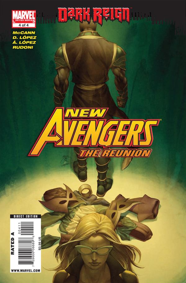 New Avengers: The Reunion #4 cover