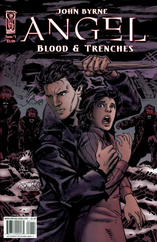Angel: Blood & Trenches #1 cover