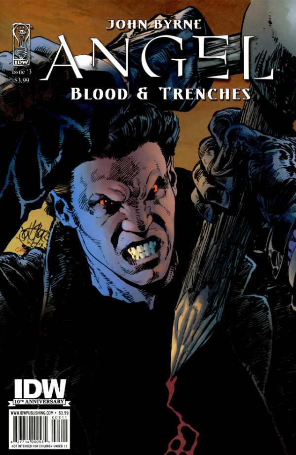 Angel: Blood & Trenches #3 cover