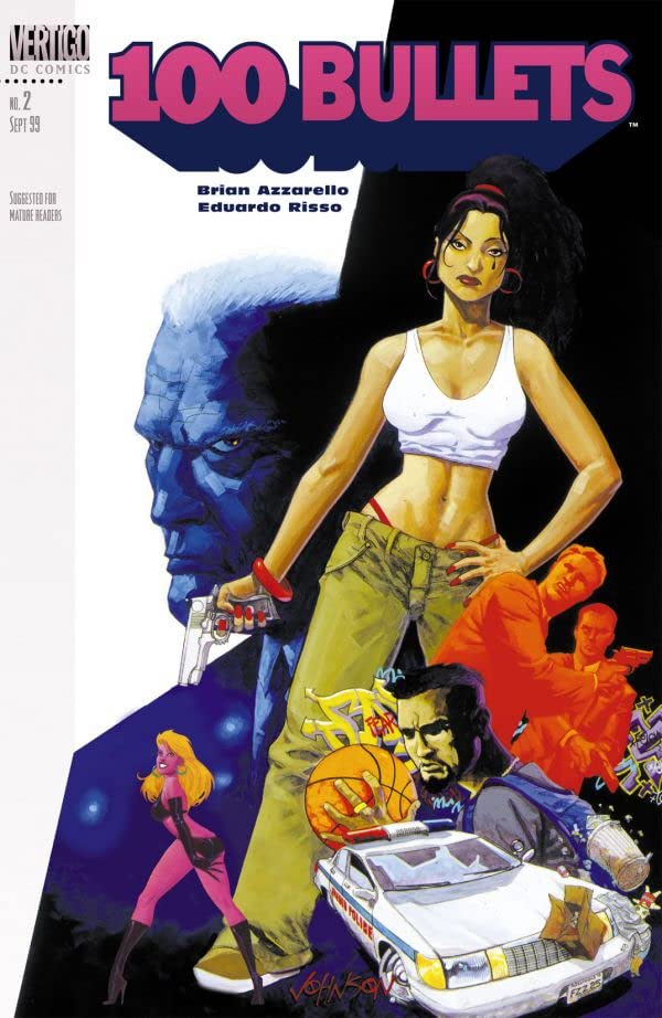100 Bullets #2 cover