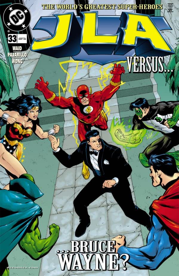JLA #33 cover