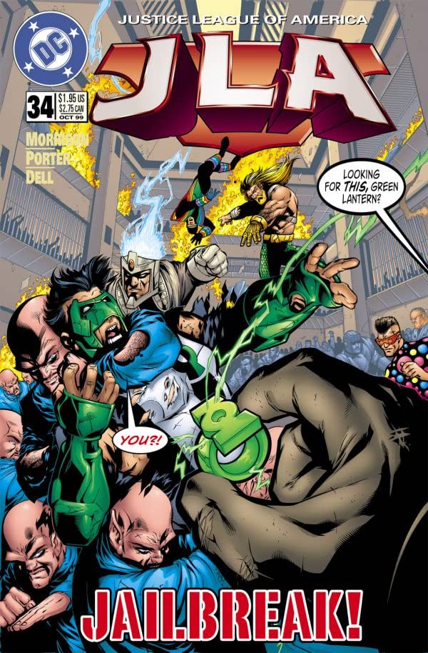 JLA #34 cover