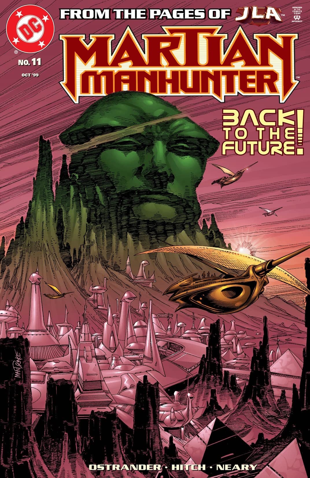 Martian Manhunter #11 cover