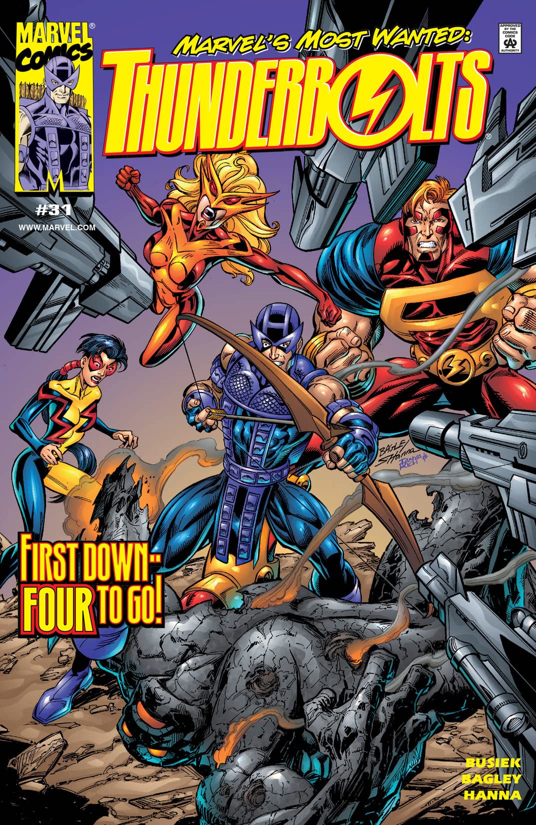 Thunderbolts #31 cover