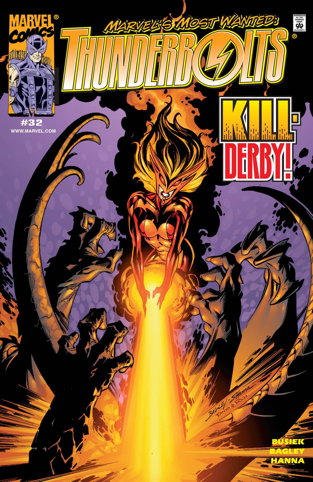 Thunderbolts #32 cover