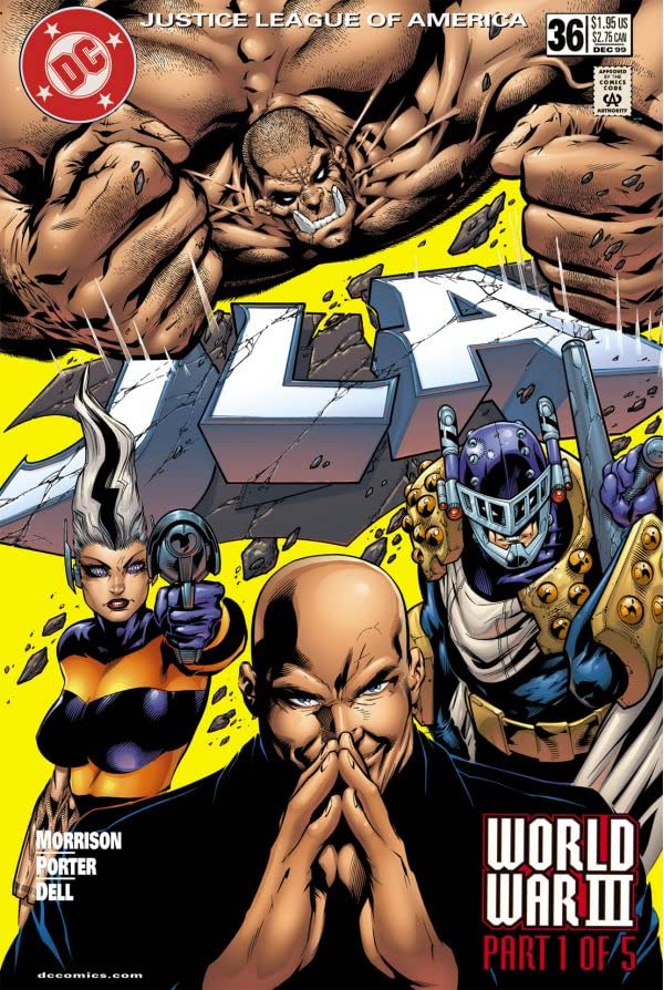 JLA #36 cover