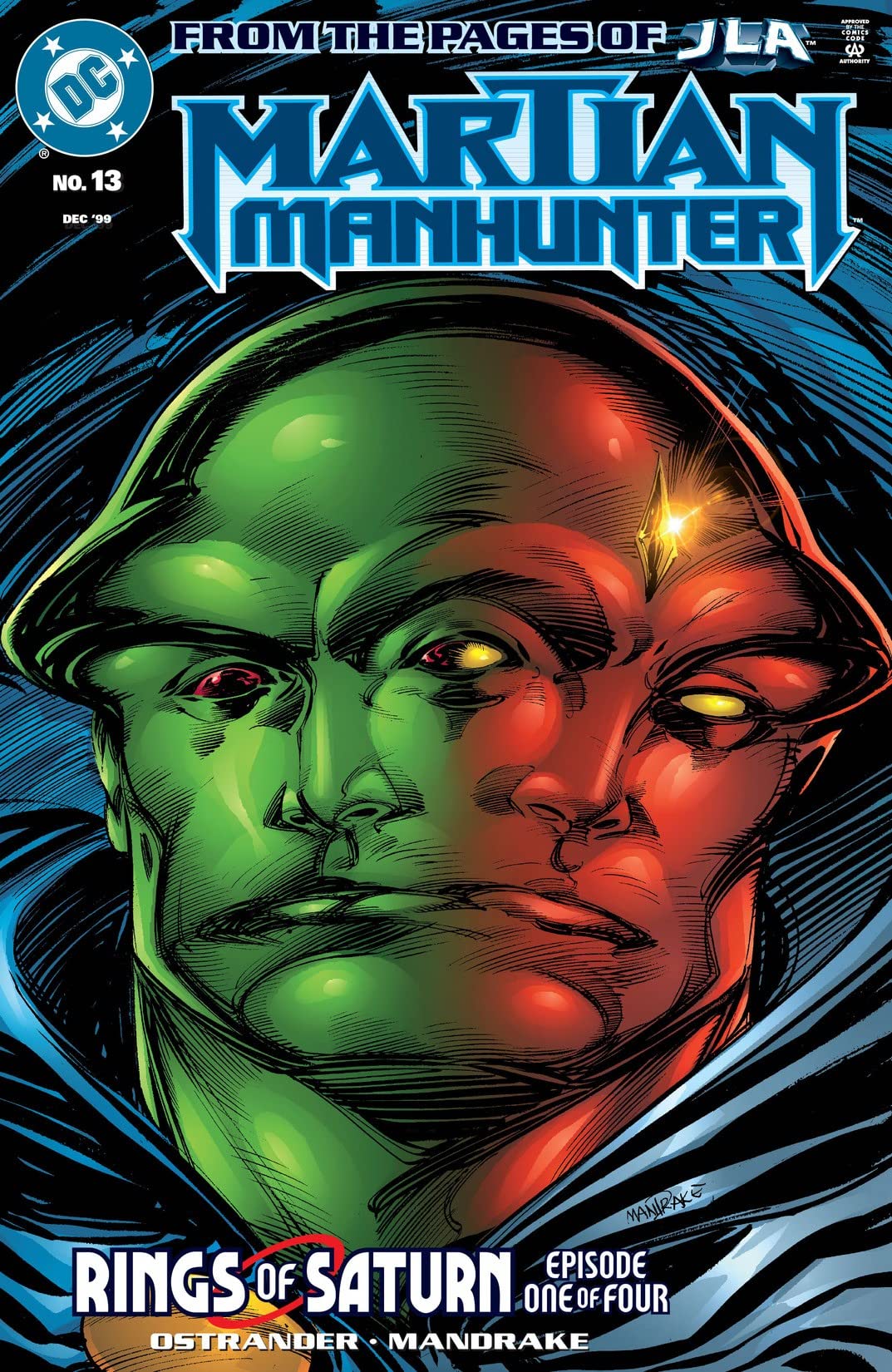 Martian Manhunter #13 cover