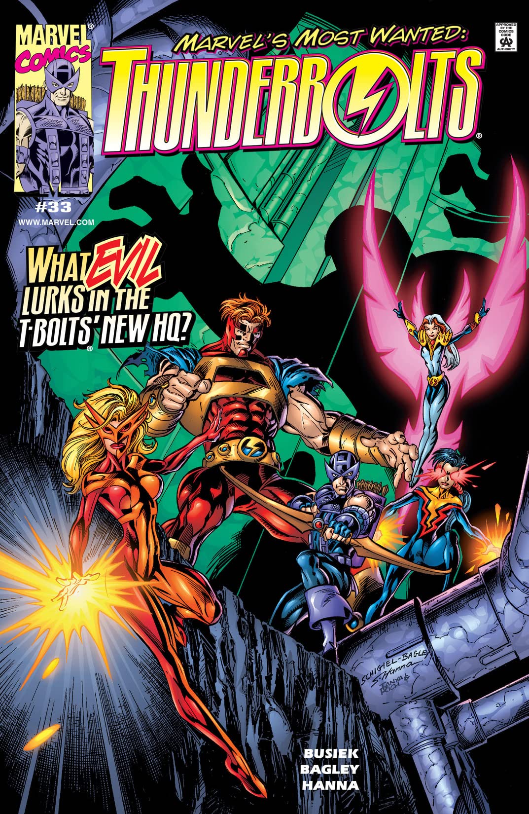 Thunderbolts #33 cover