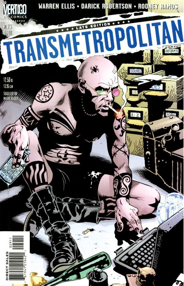 Transmetropolitan #29 cover