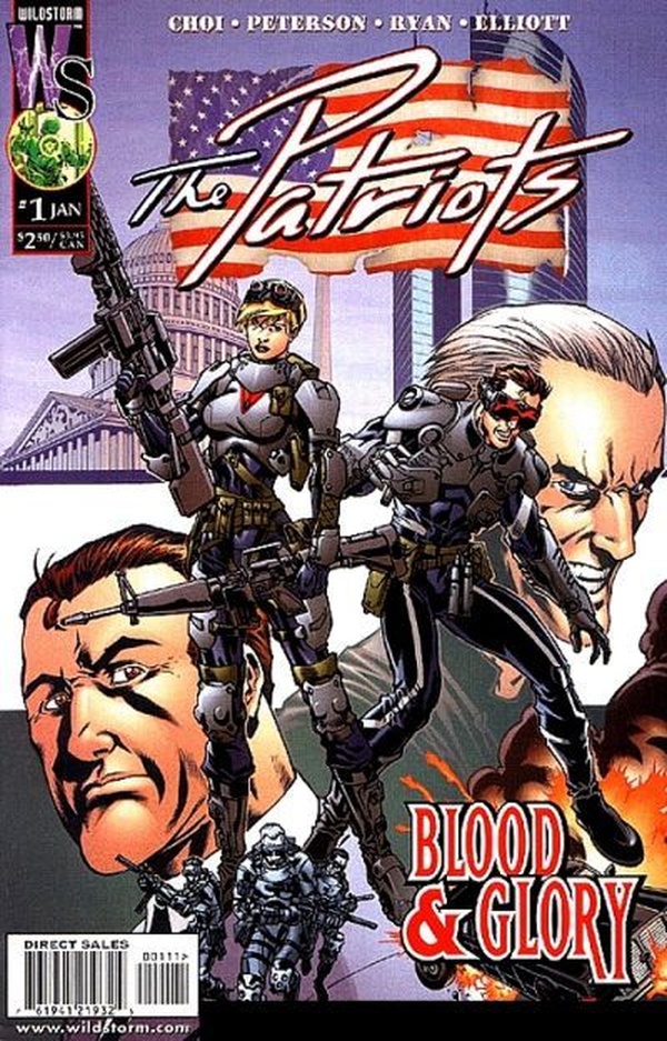 The Patriots #1 cover