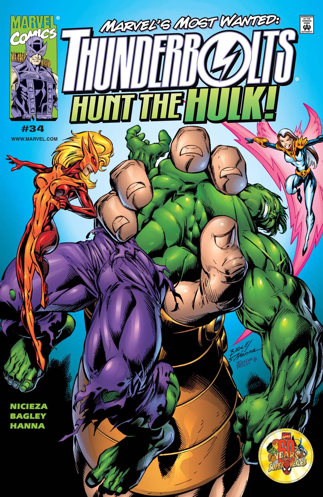 Thunderbolts #34 cover