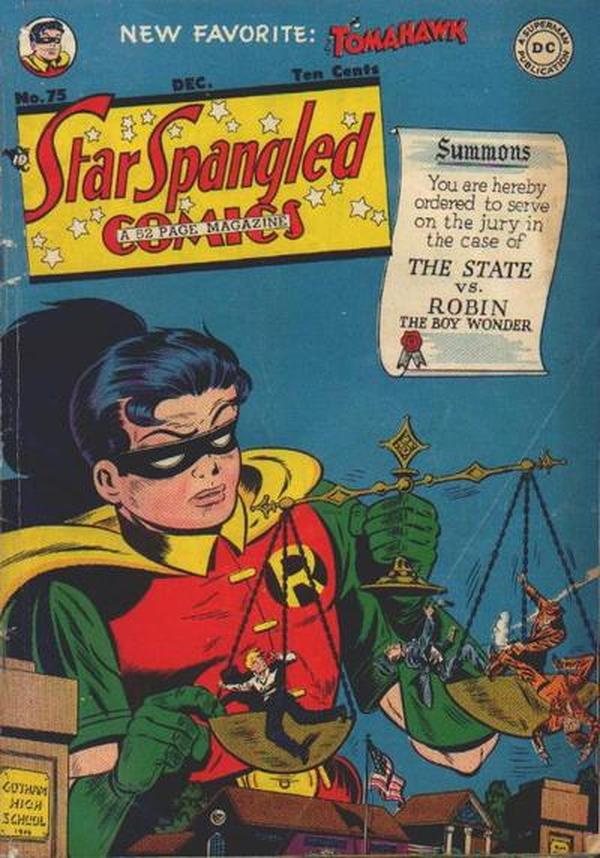Star Spangled Comics #75 cover