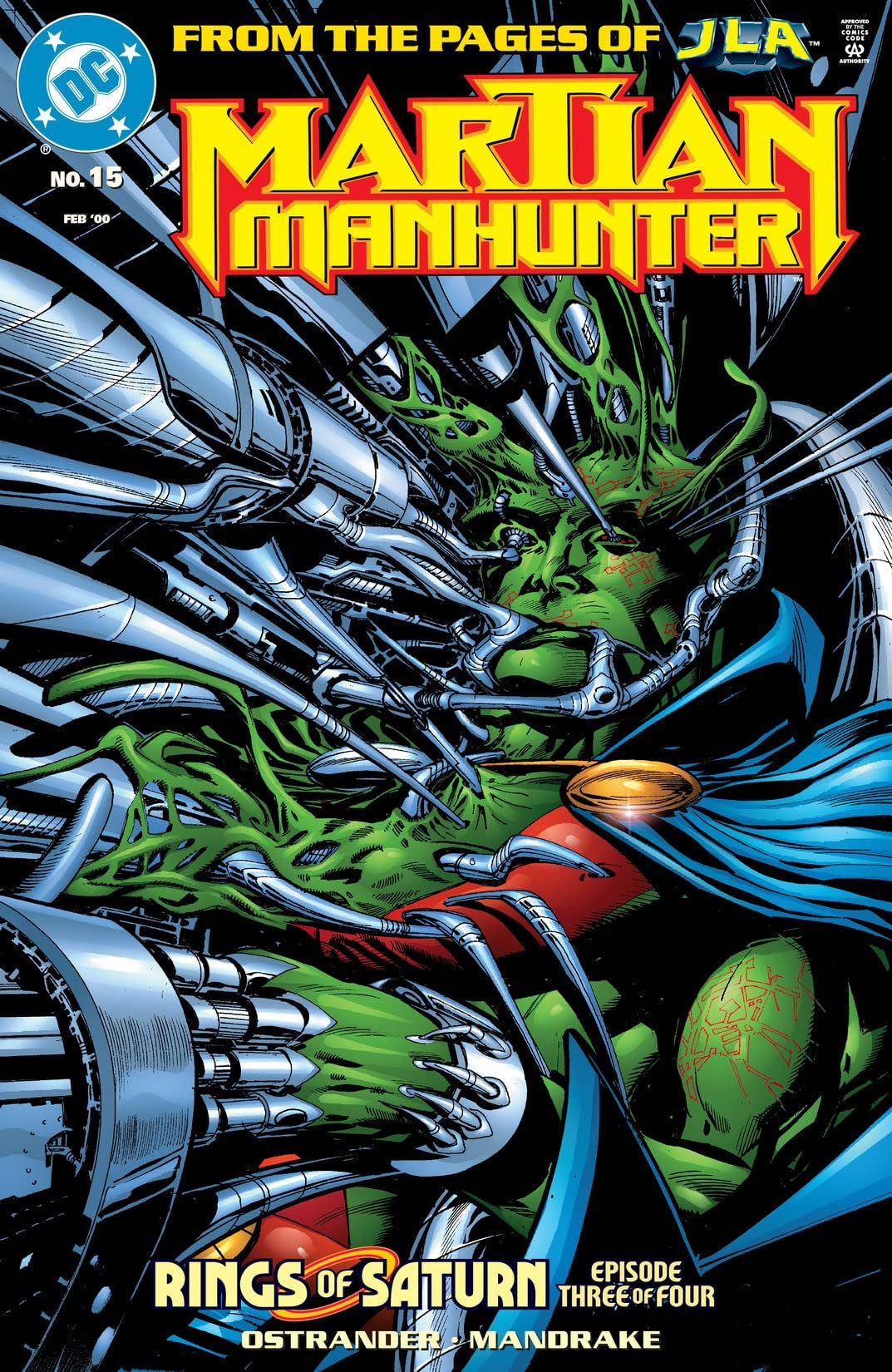 Martian Manhunter #15 cover