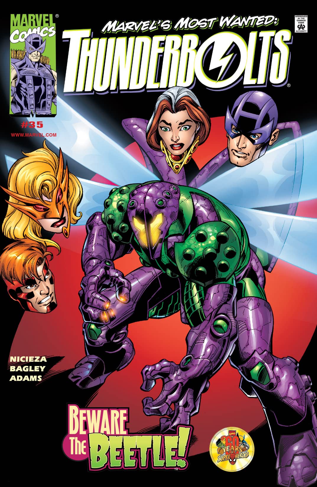 Thunderbolts #35 cover