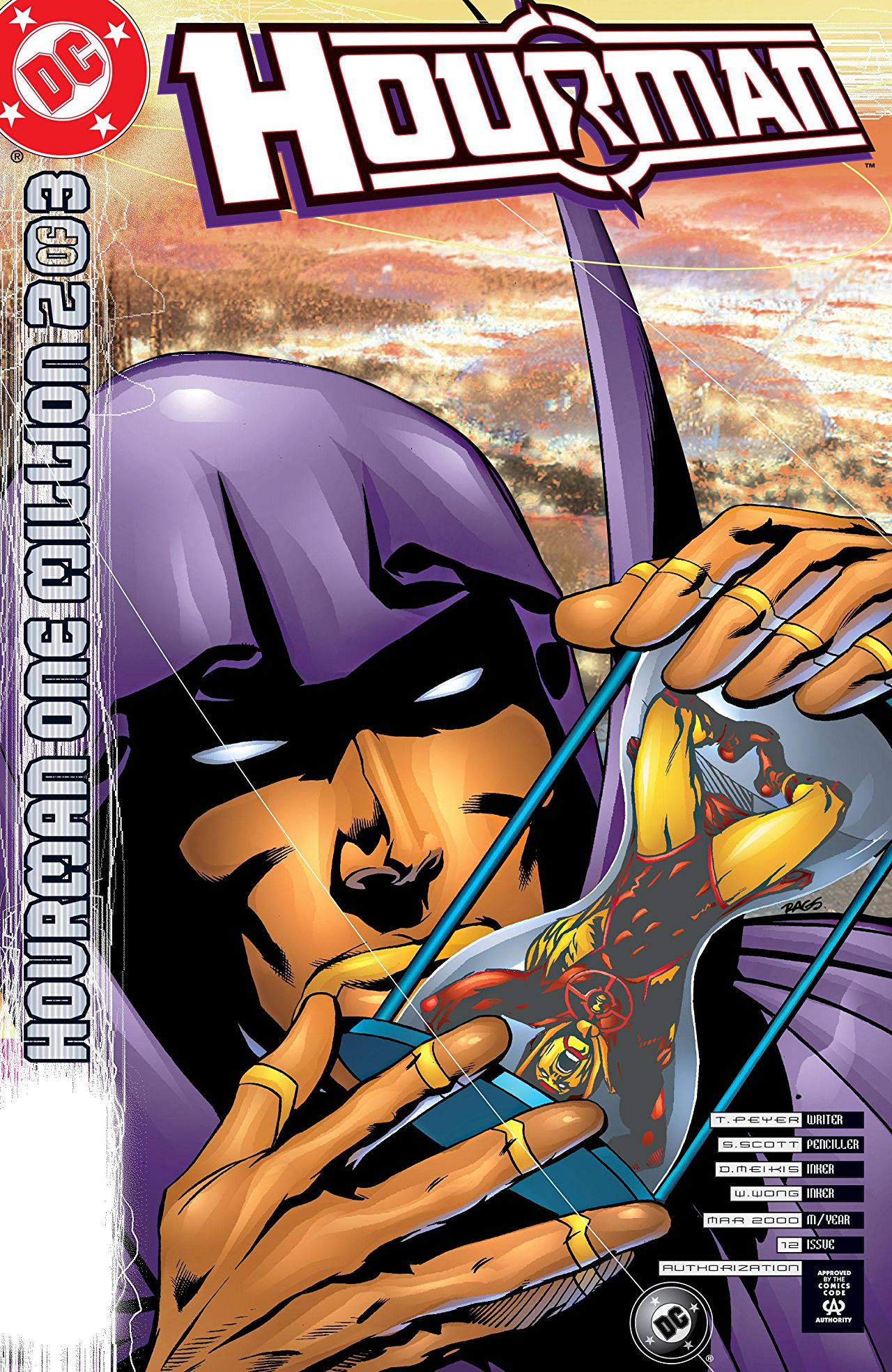 Hourman #12 cover