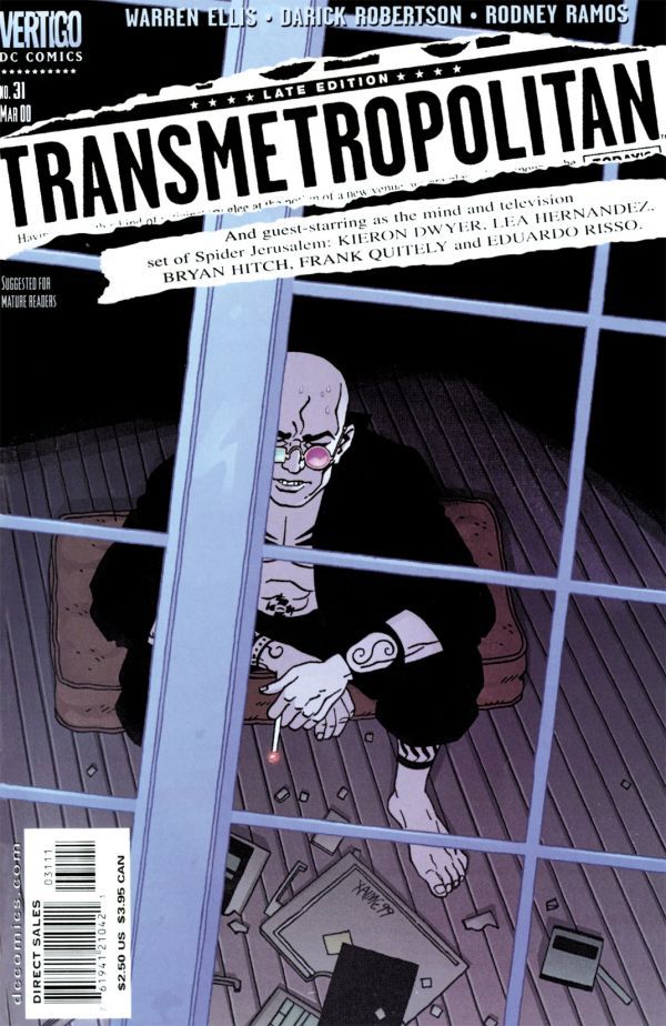 Transmetropolitan #31 cover