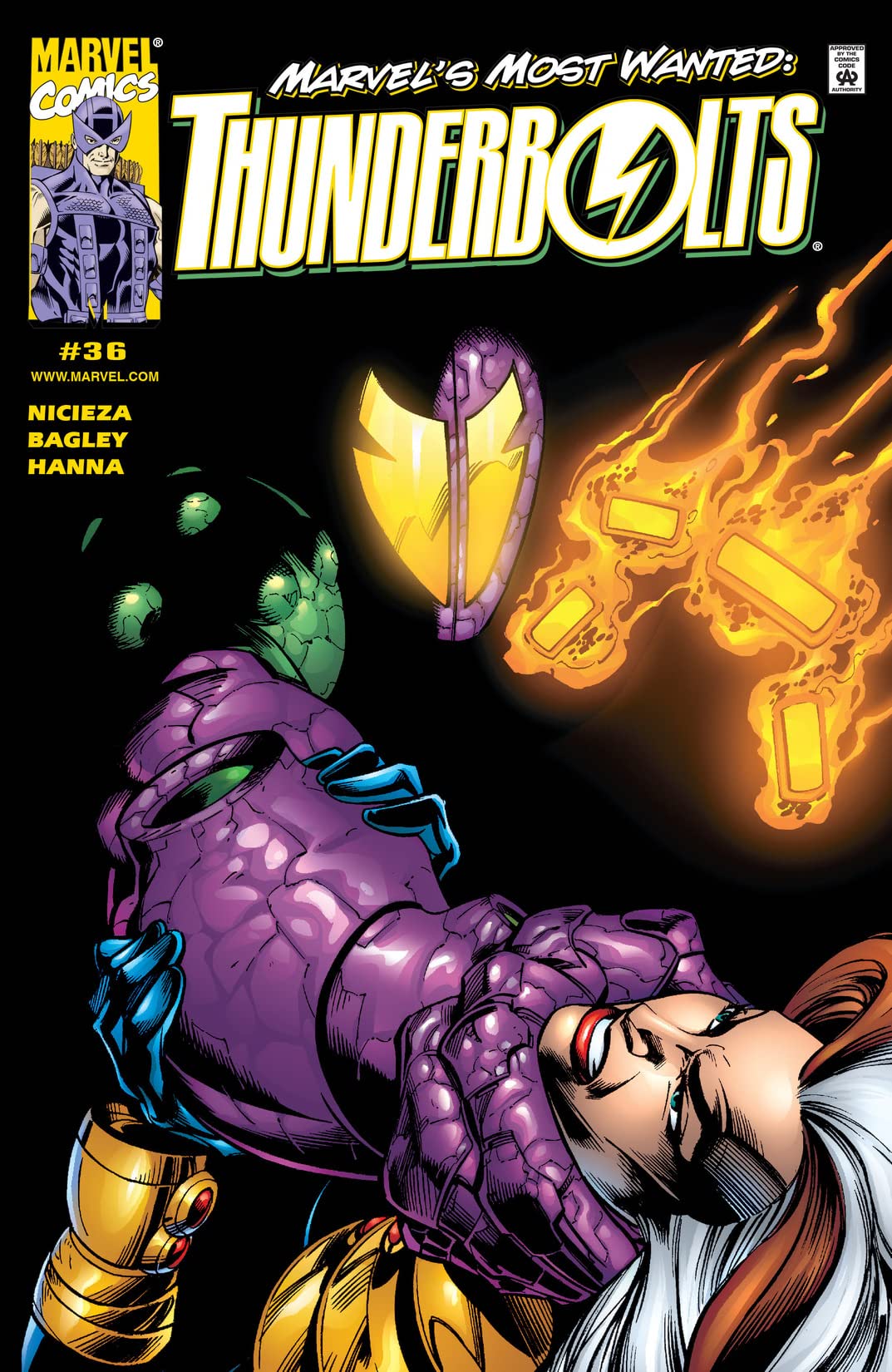 Thunderbolts #36 cover