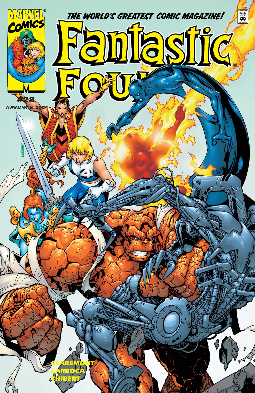 Fantastic Four #28 cover