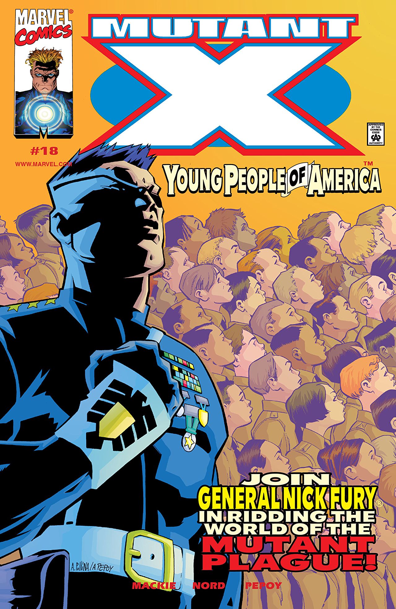 Mutant X #18