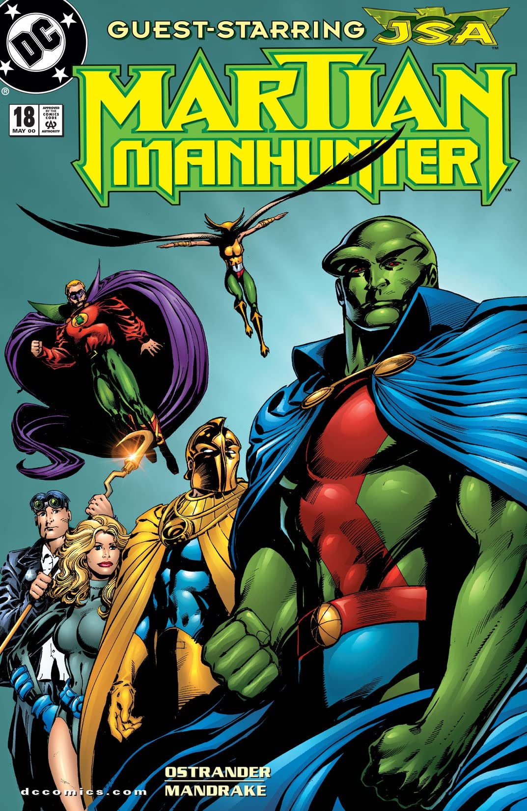 Martian Manhunter #18 cover