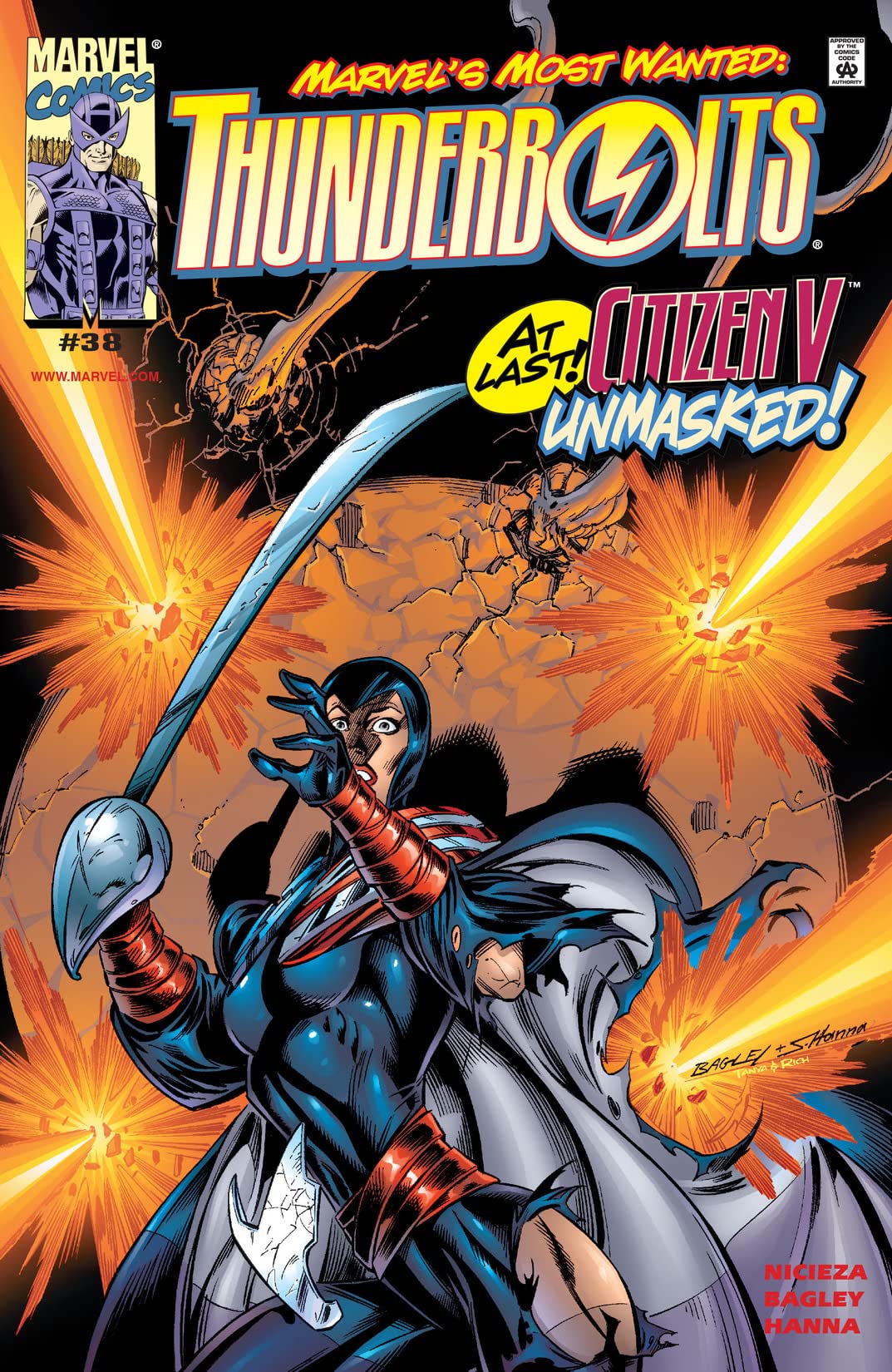 Thunderbolts #38 cover