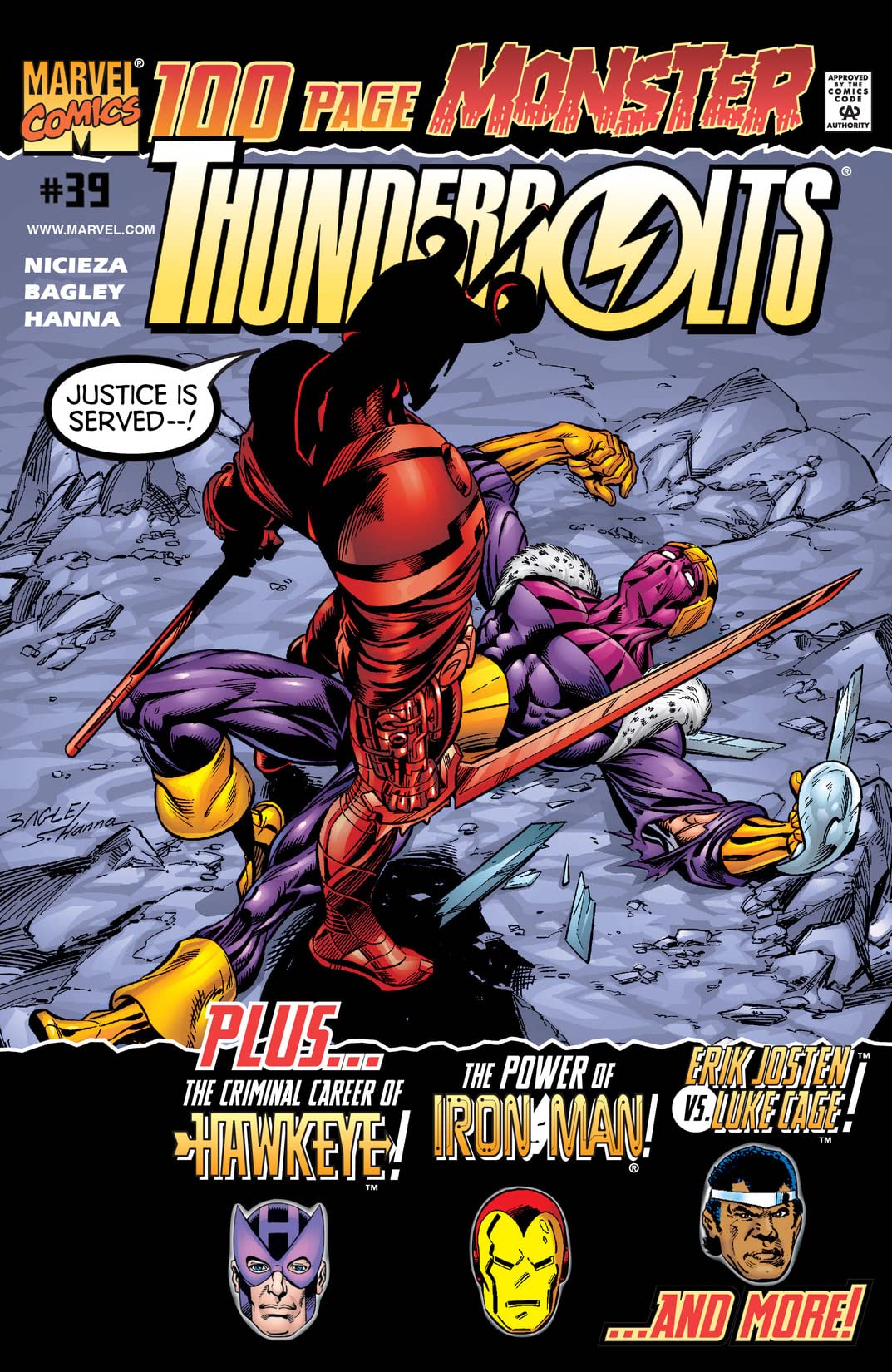 Thunderbolts #39 cover