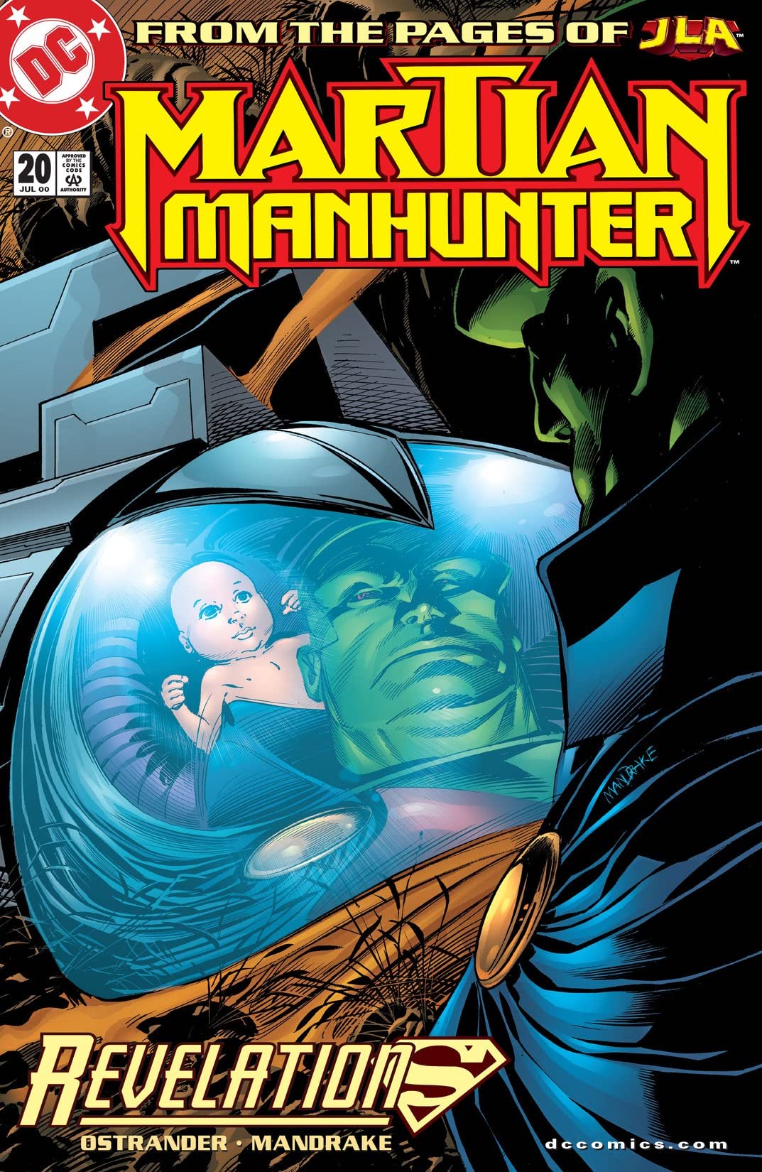 Martian Manhunter #20 cover