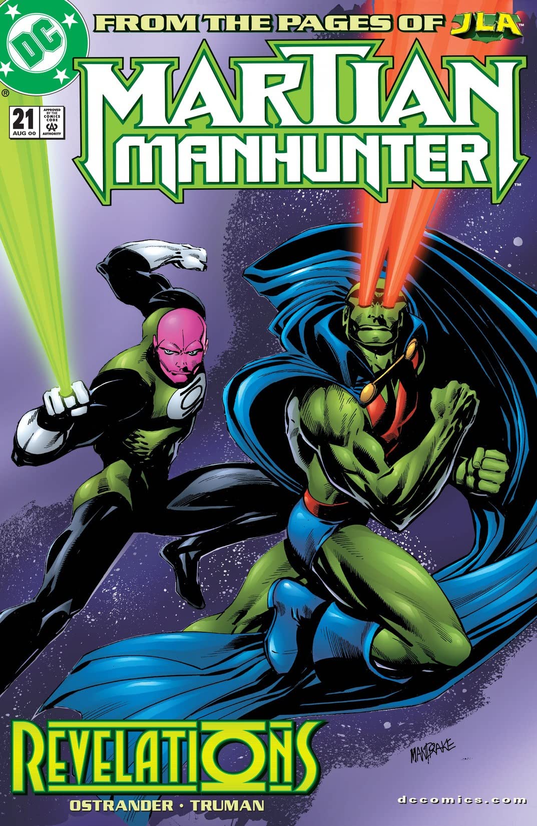 Martian Manhunter #21 cover