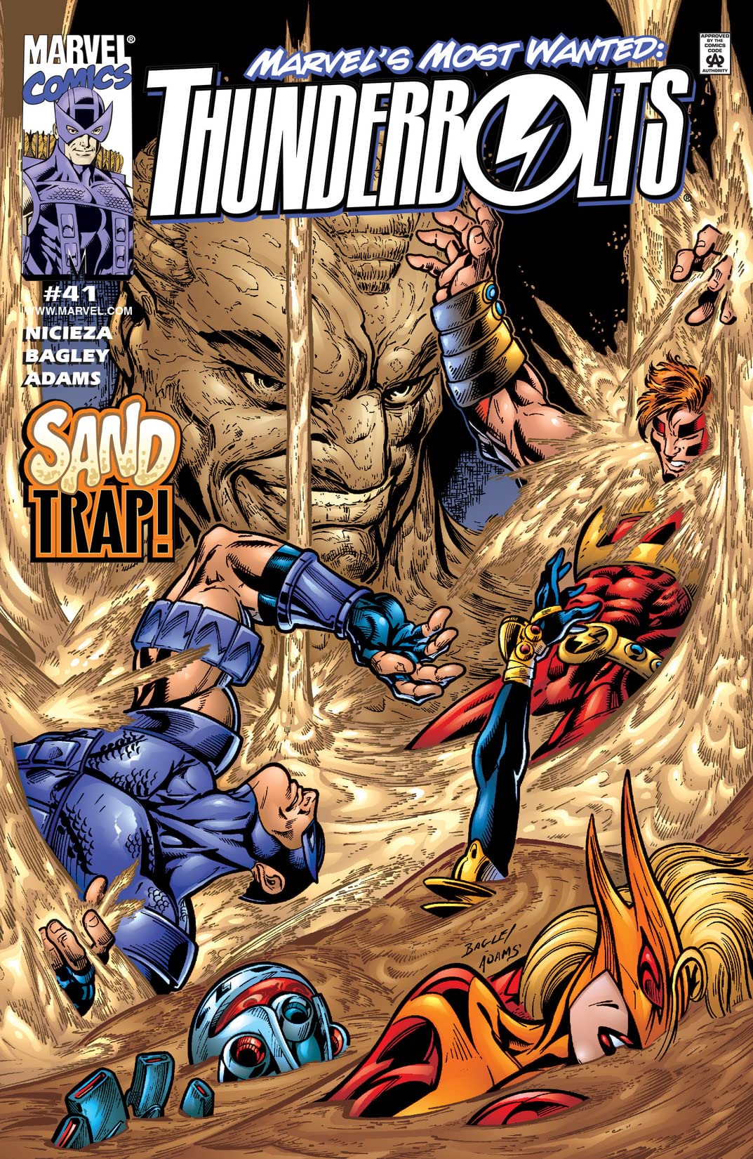 Thunderbolts #41 cover
