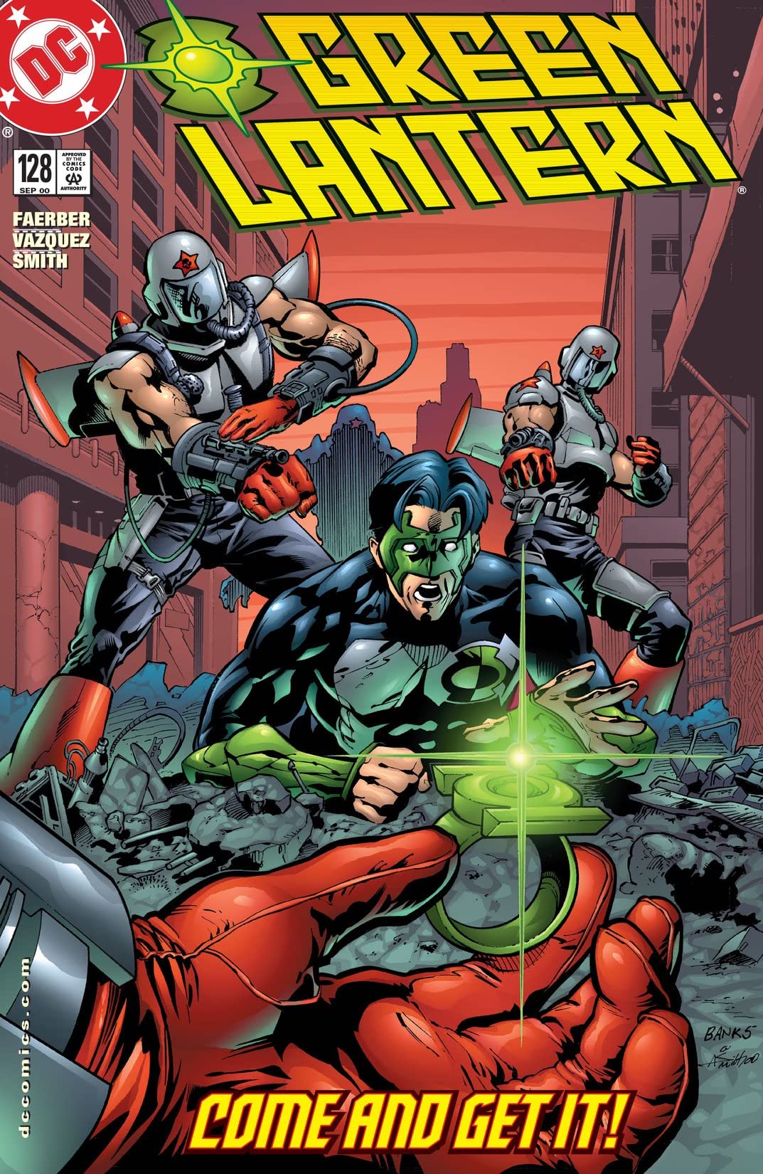 Green Lantern #128 cover
