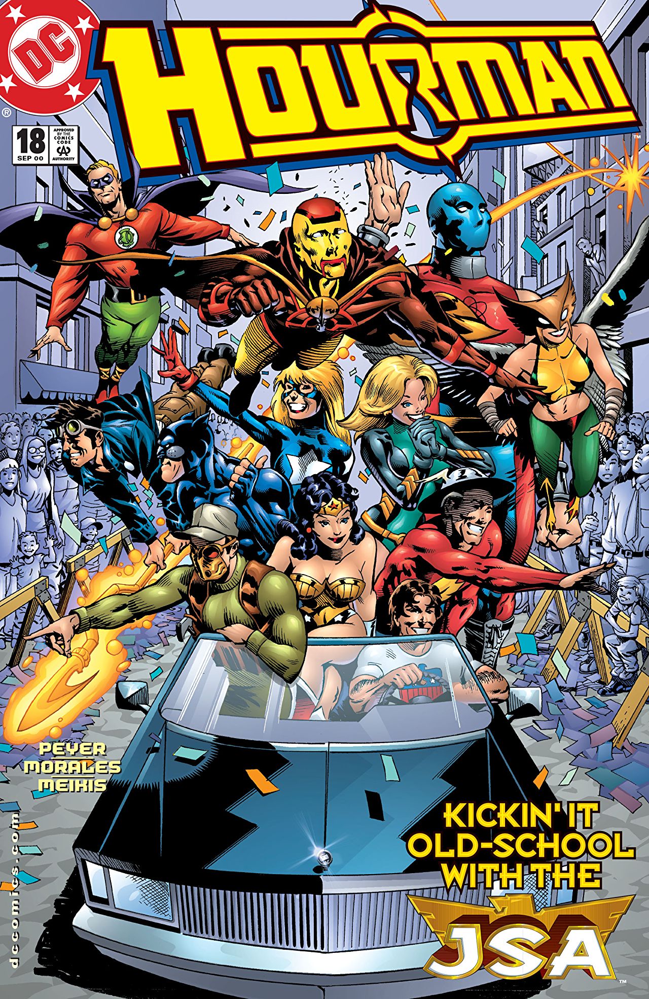 Hourman #18 cover