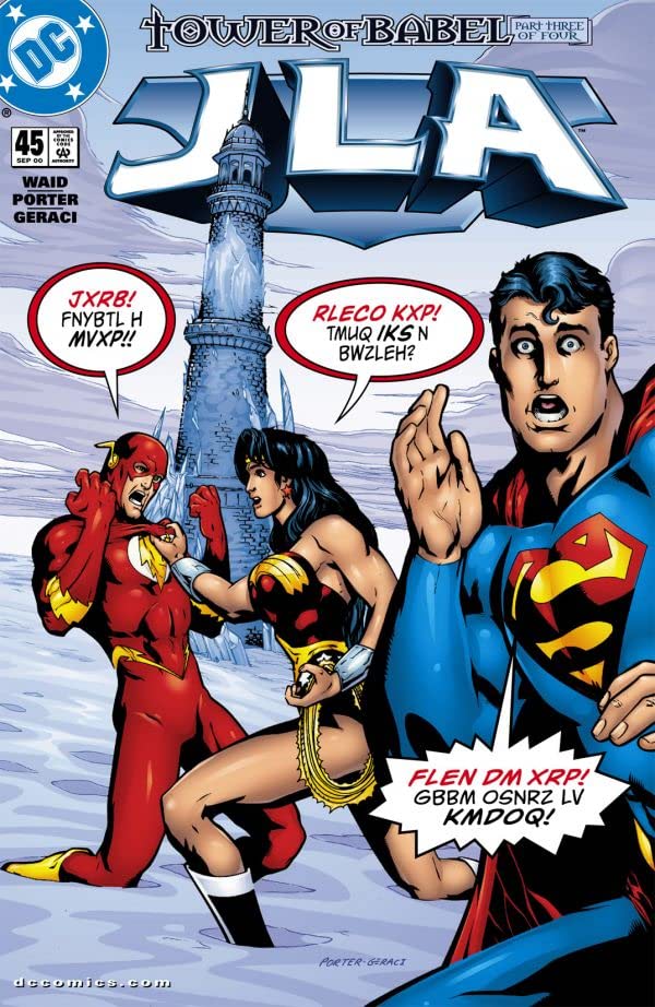 JLA #45 cover