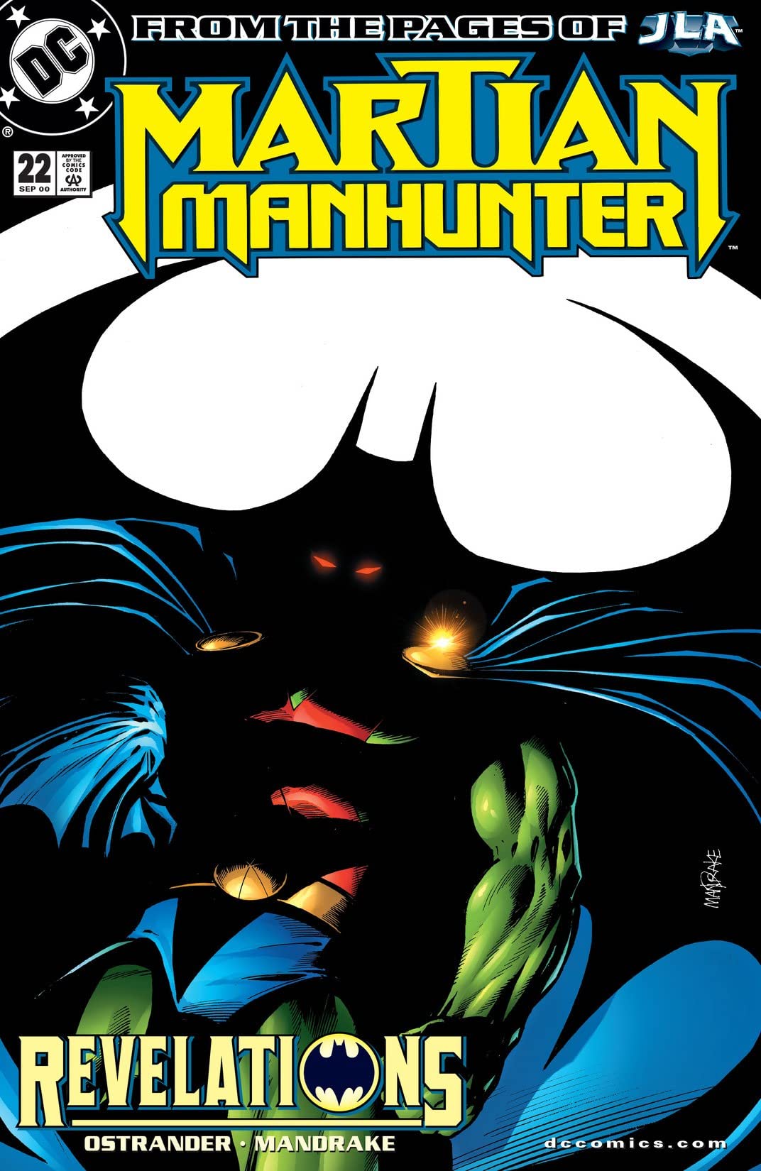 Martian Manhunter #22 cover
