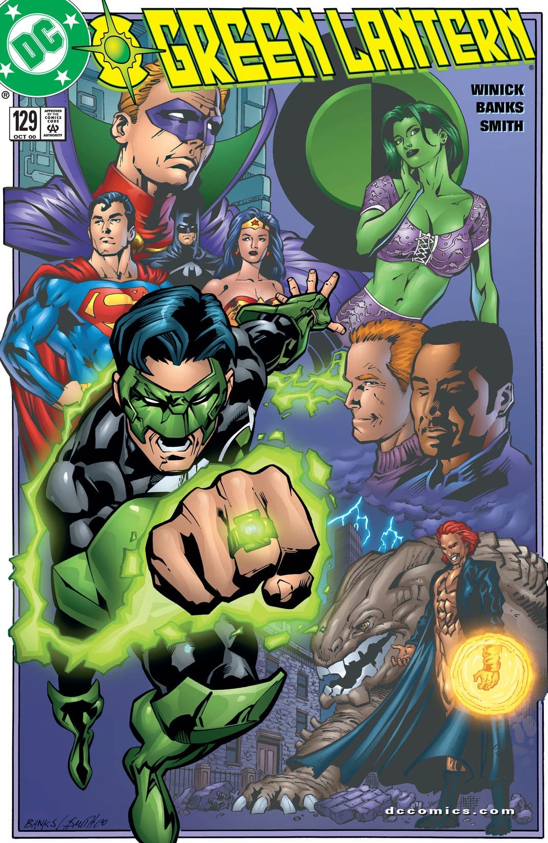 Green Lantern #129 cover