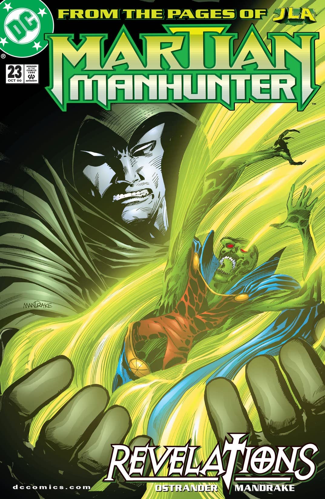 Martian Manhunter #23 cover