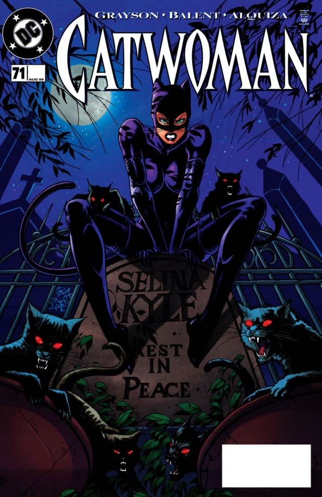 Catwoman #71 cover