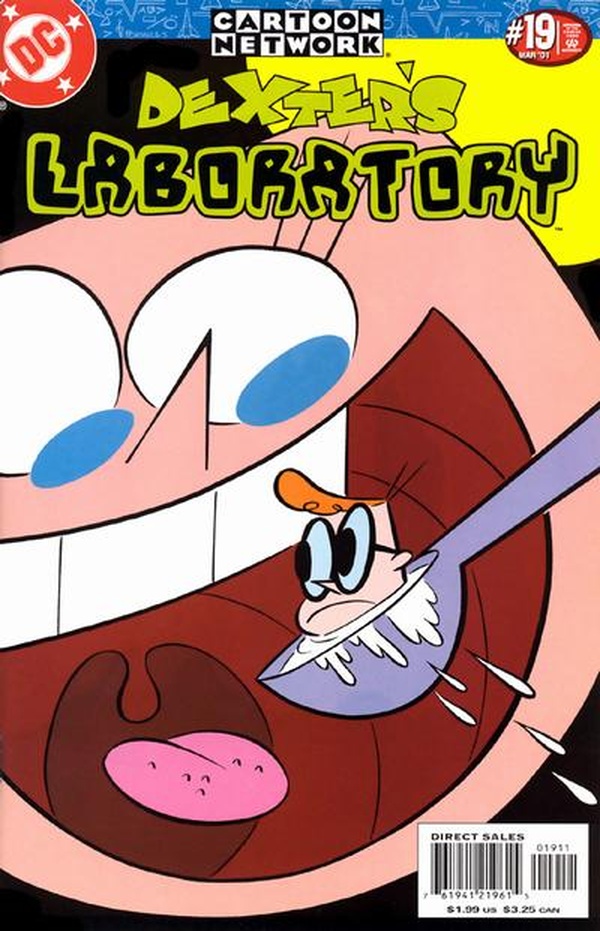 Dexter's Laboratory #19 cover