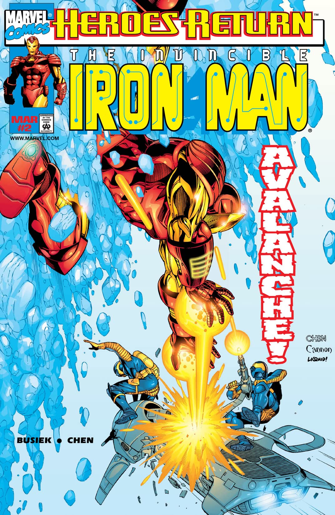 Iron Man #2 cover