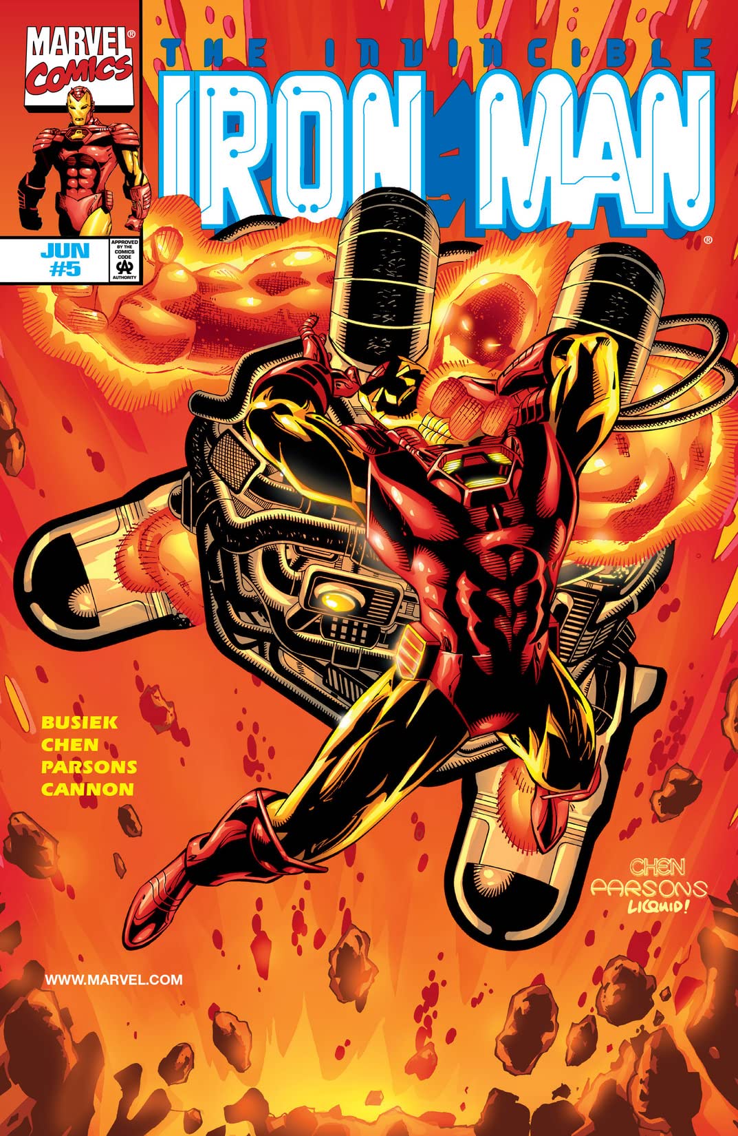 Iron Man #5 cover