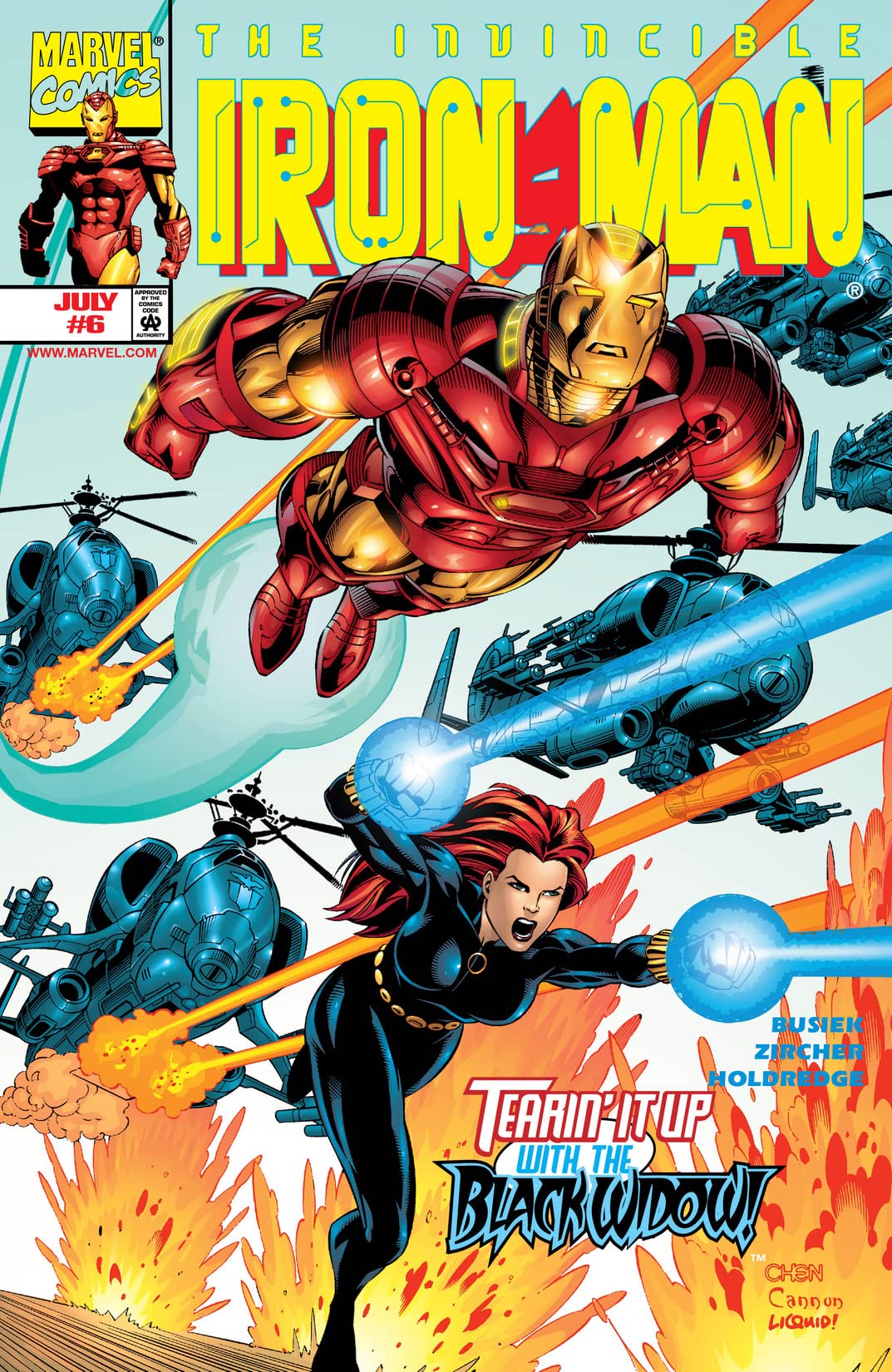 Iron Man #6 cover