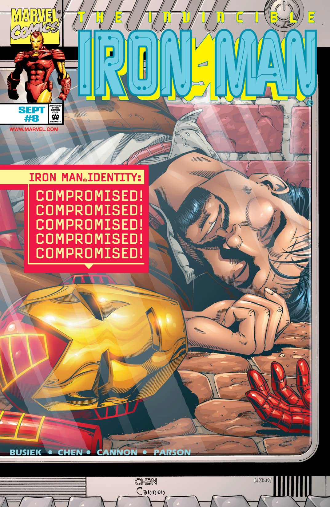 Iron Man #8 cover