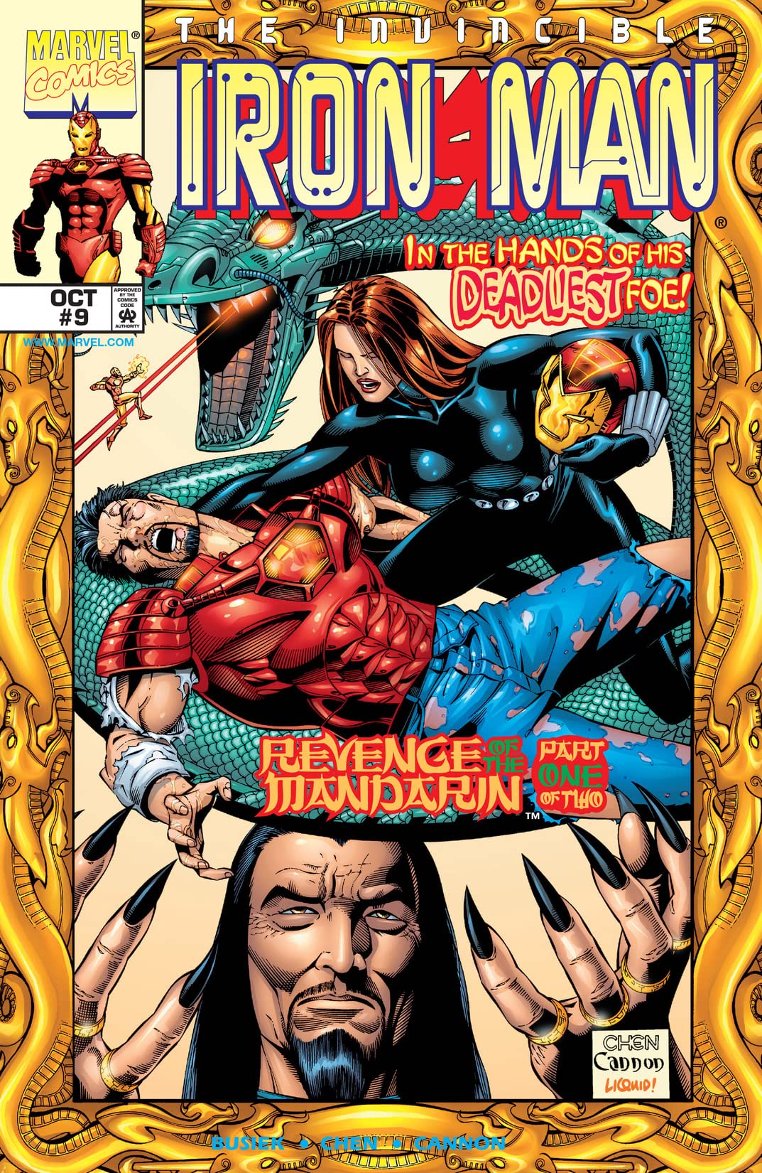 Iron Man #9 cover