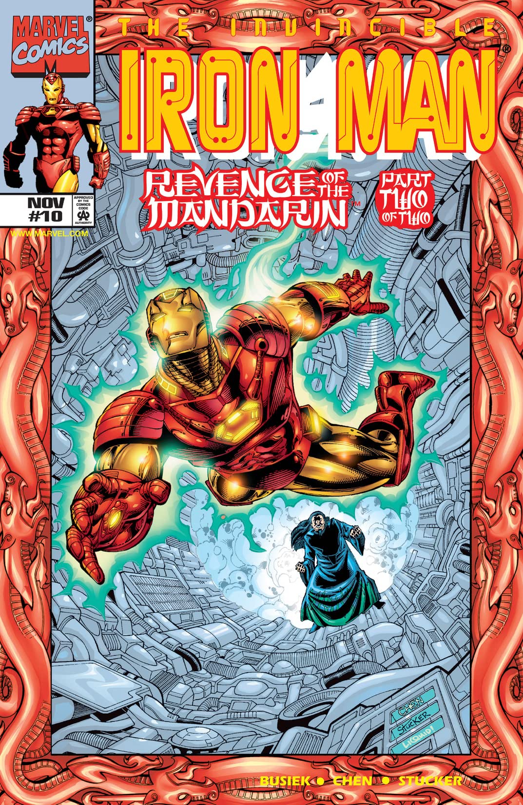 Iron Man #10 cover