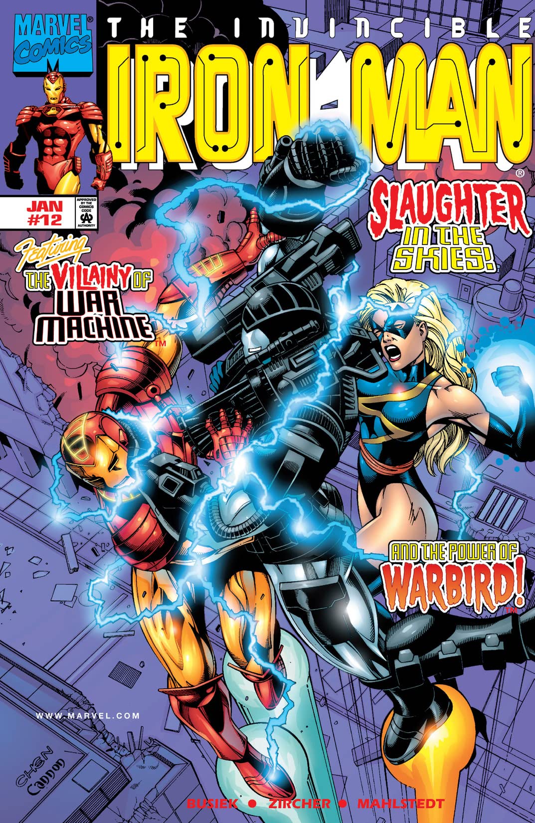 Iron Man #12 cover